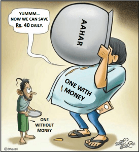 "And who are you," the proud lord said, "that I must give you food?"